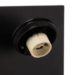 Arcchio Foco Brinja, negro, metal, USB-C, interruptor