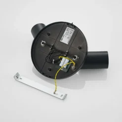 Arcchio Foco Brinja, negro, redondo, Ø 6 cm, 2 luces, GU10