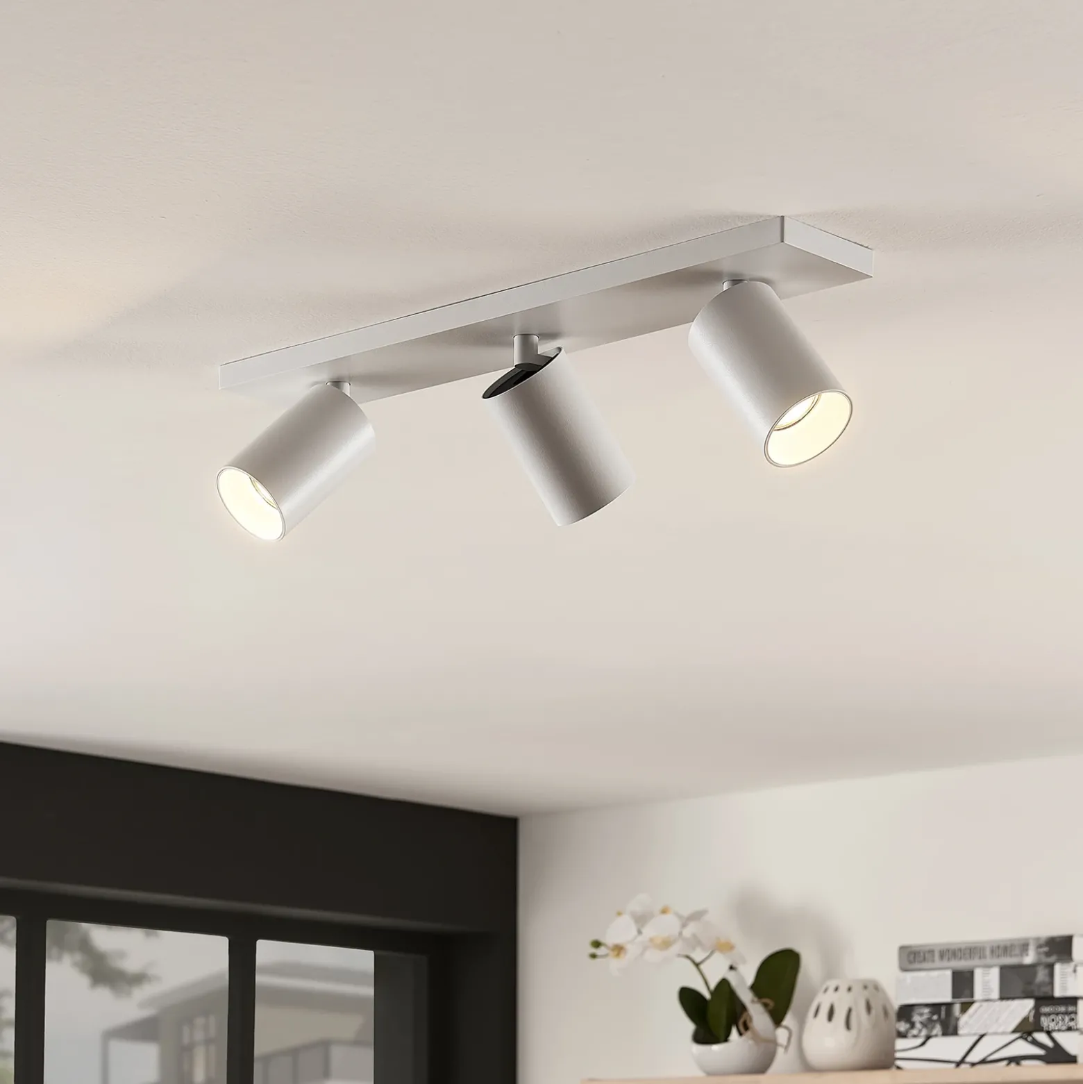 Arcchio foco Brinja, set de 2, blanco, angular, 3 luces, GU10