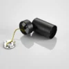 Arcchio foco Brinja, set de 2, negro, redondo, Ø 6cm, GU10