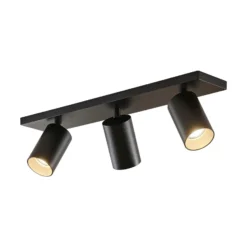 Arcchio foco Brinja, set de 2, negro, angular, 3 luces