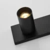 Arcchio foco Brinja, set de 2, negro, angular, 3 luces