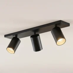 Arcchio foco Brinja, set de 2, negro, angular, 3 luces