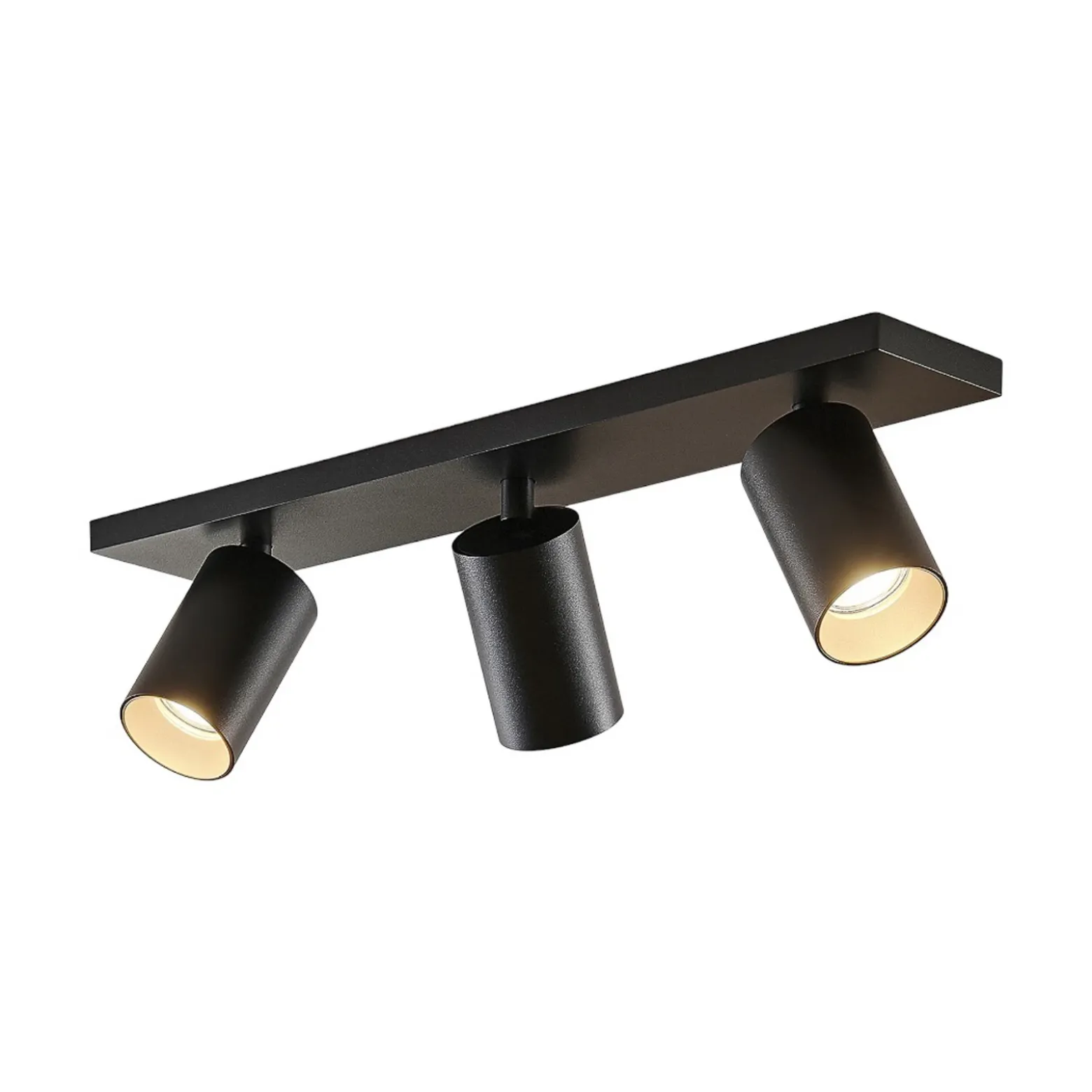Arcchio foco Brinja, set de 2, negro, angular, 3 luces