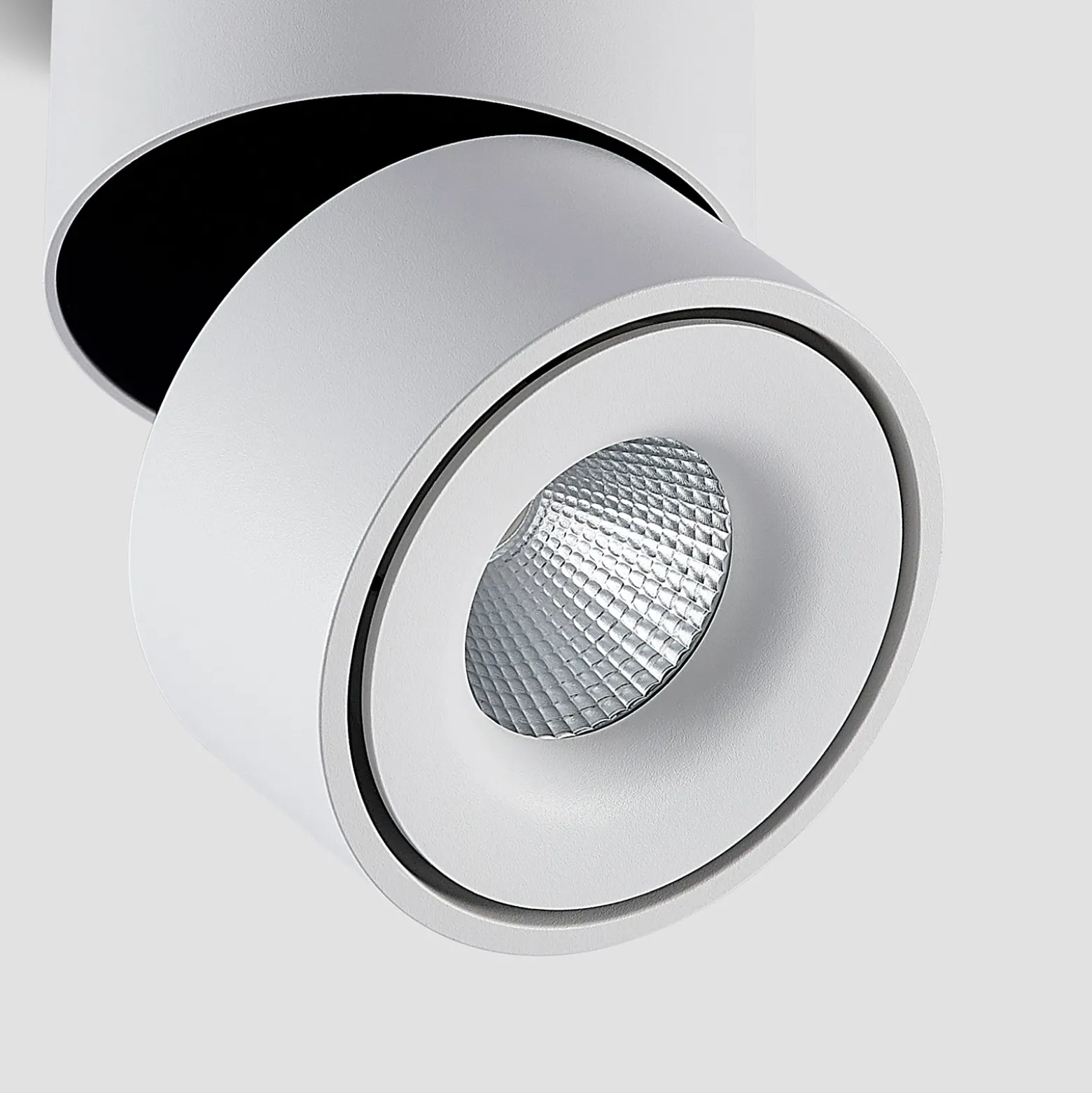 Arcchio Foco downlight LED Rotari, blanco, 1 luz, 1987 lm
