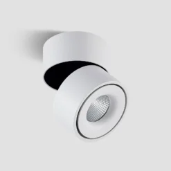 Arcchio Foco downlight LED Rotari, blanco, 1 luz, 1987 lm
