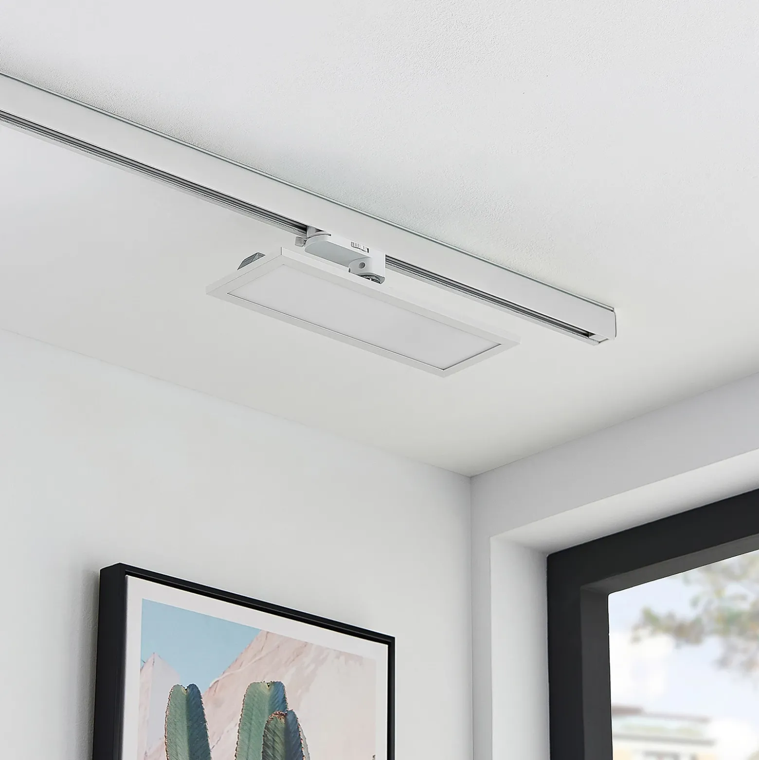 Arcchio Hairis panel LED trifásico blanco 4000 K