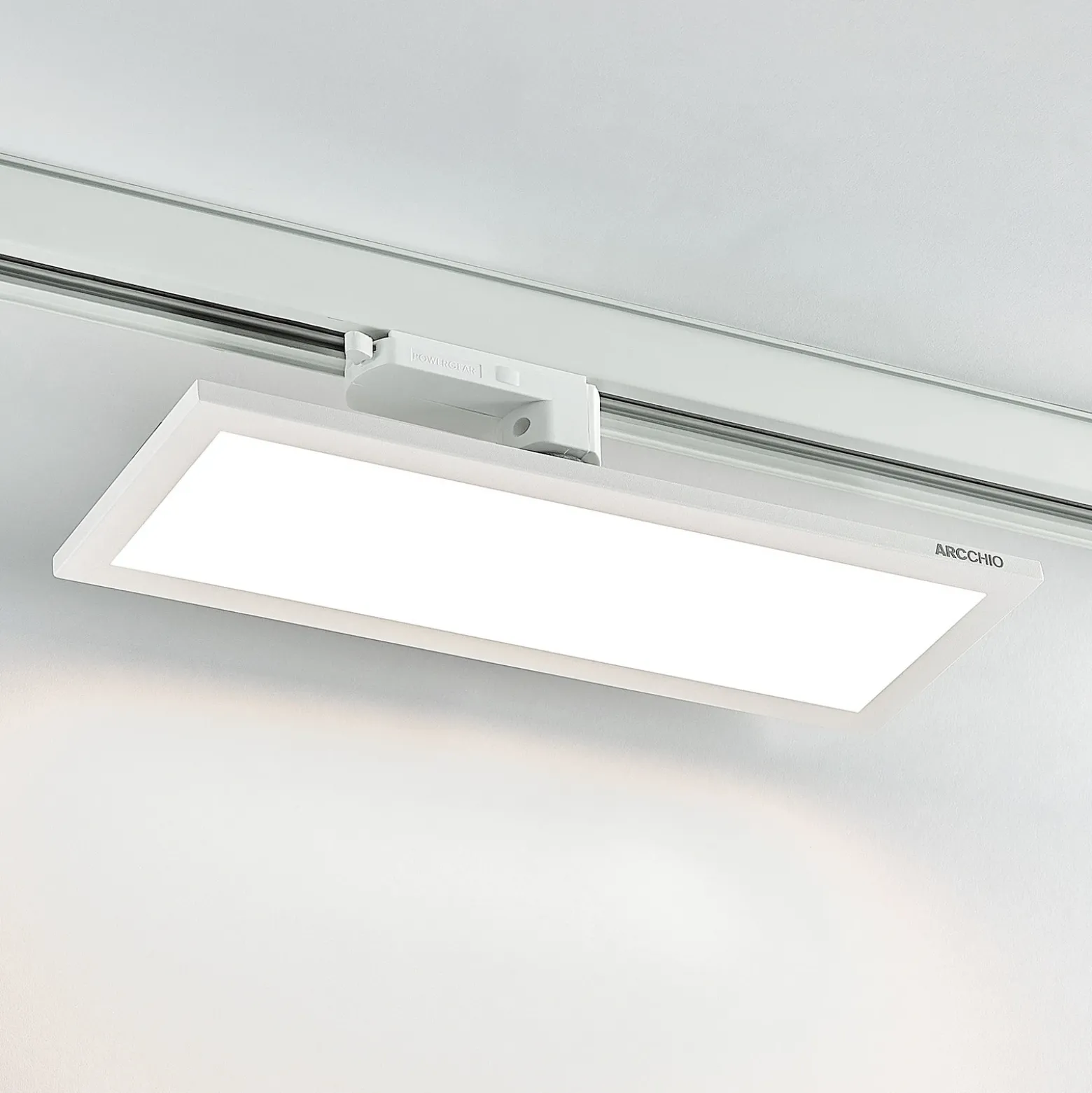 Arcchio Hairis panel LED trifásico blanco 4000 K