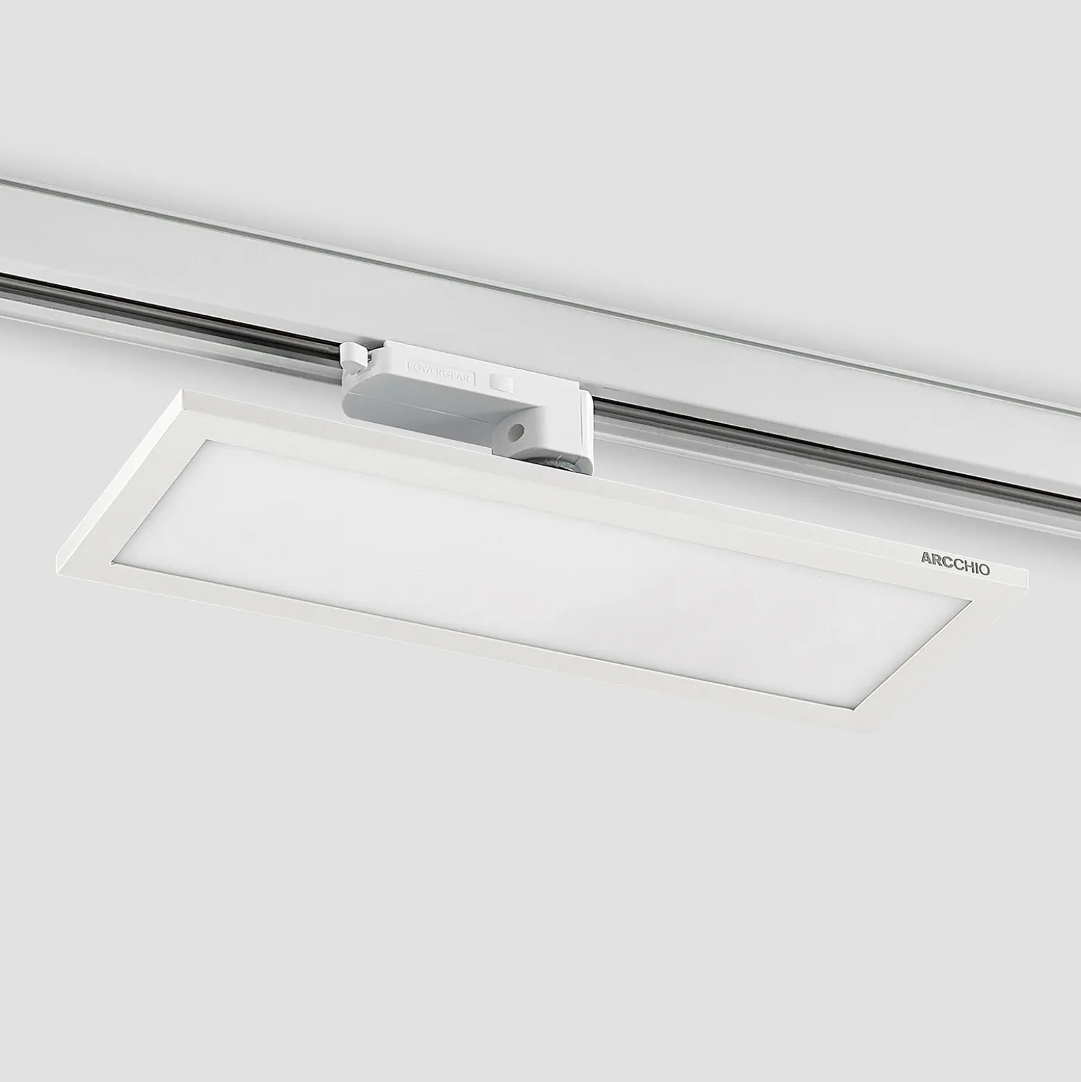 Arcchio Hairis panel LED trifásico blanco 3000 K