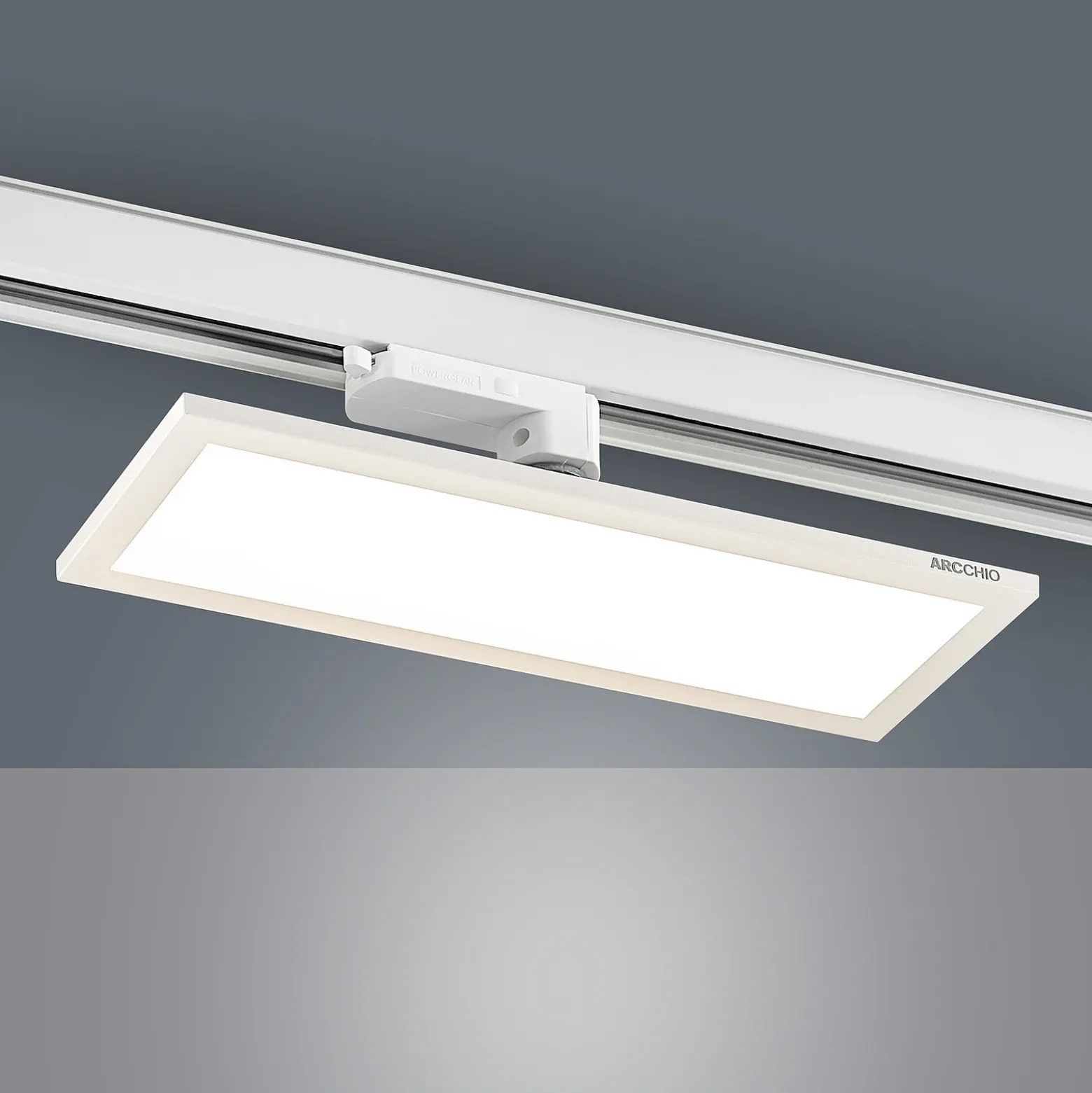 Arcchio Hairis panel LED trifásico blanco 3000 K