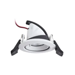 Arcchio Harcos downlight LED, blanco, Ø 8 cm, 4.000K