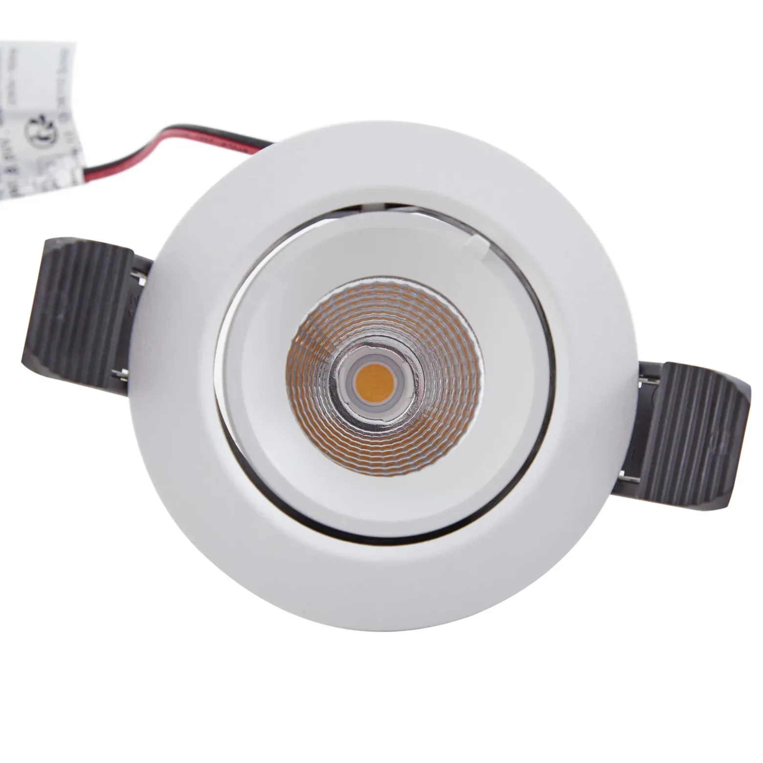 Arcchio Harcos downlight LED, blanco, Ø 8 cm, 4.000K