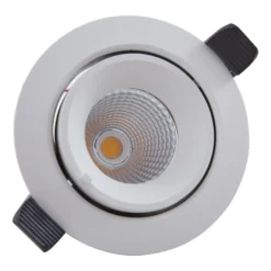 Arcchio Harcos downlight LED, blanco, Ø 11 cm, 4.000K