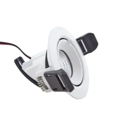Arcchio Harcos downlight LED, blanco, Ø 8 cm, 4.000K