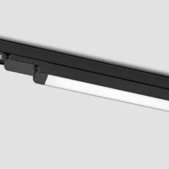 Arcchio Harlow lámpara de riel LED, negra, 69 cm, 3.000 K