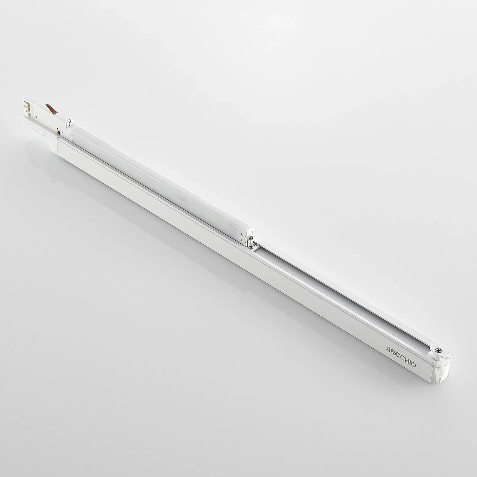 Arcchio Harlow lámpara de riel LED, blanca, 69 cm, 4.000 K