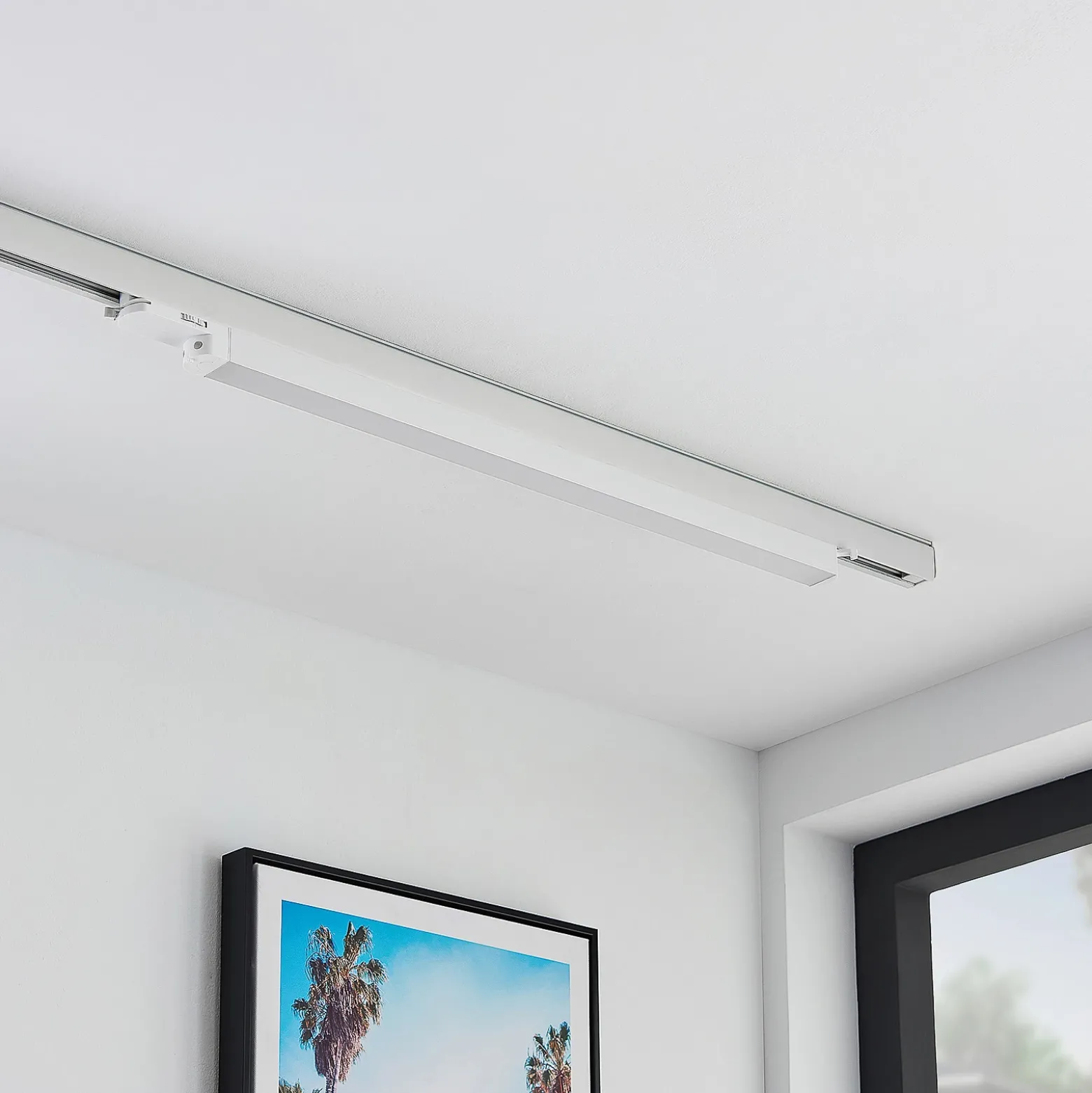 Arcchio Harlow lámpara de riel LED, blanca, 69 cm, 4.000 K