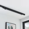 Arcchio Harlow lámpara de riel LED, negra, 69 cm, 3.000 K
