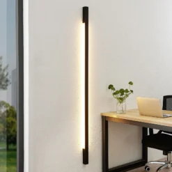 Arcchio Ivano LED wall light 170 cm negro
