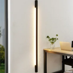Arcchio Ivano LED wall light 170 cm negro