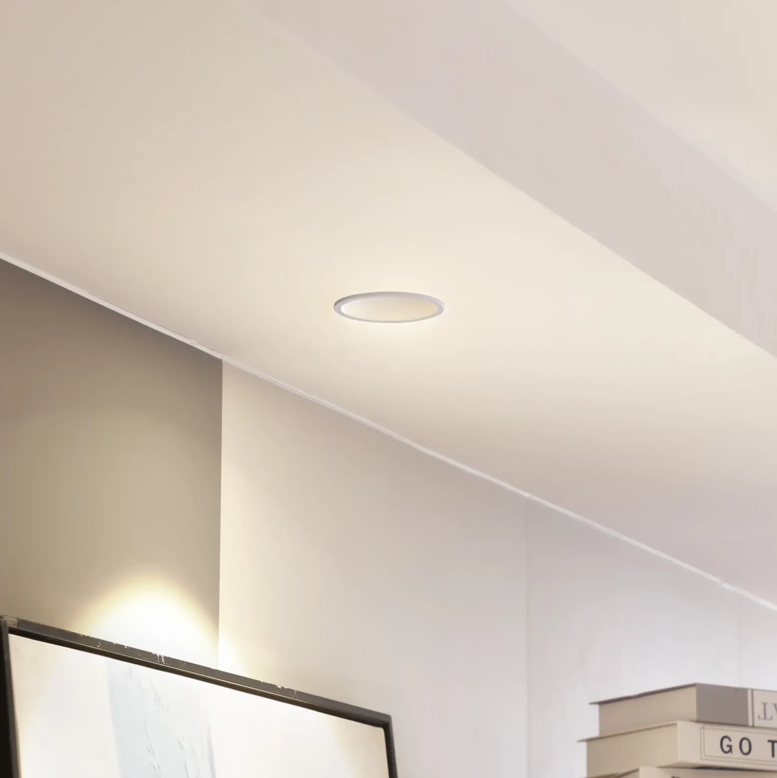 Arcchio LED downlight Niria, blanco, 2.700K
