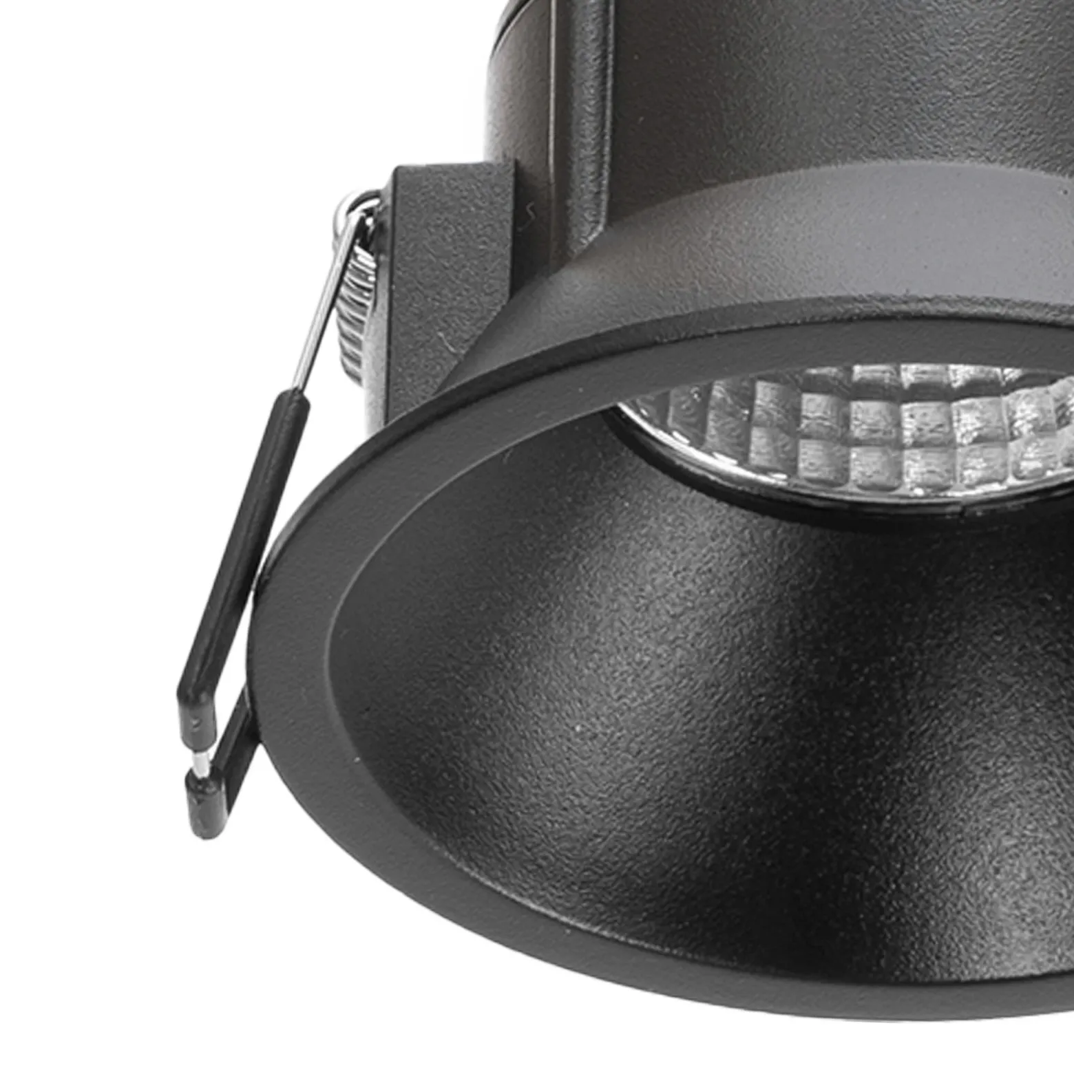 Arcchio LED downlight Niria, negro, 3.000K