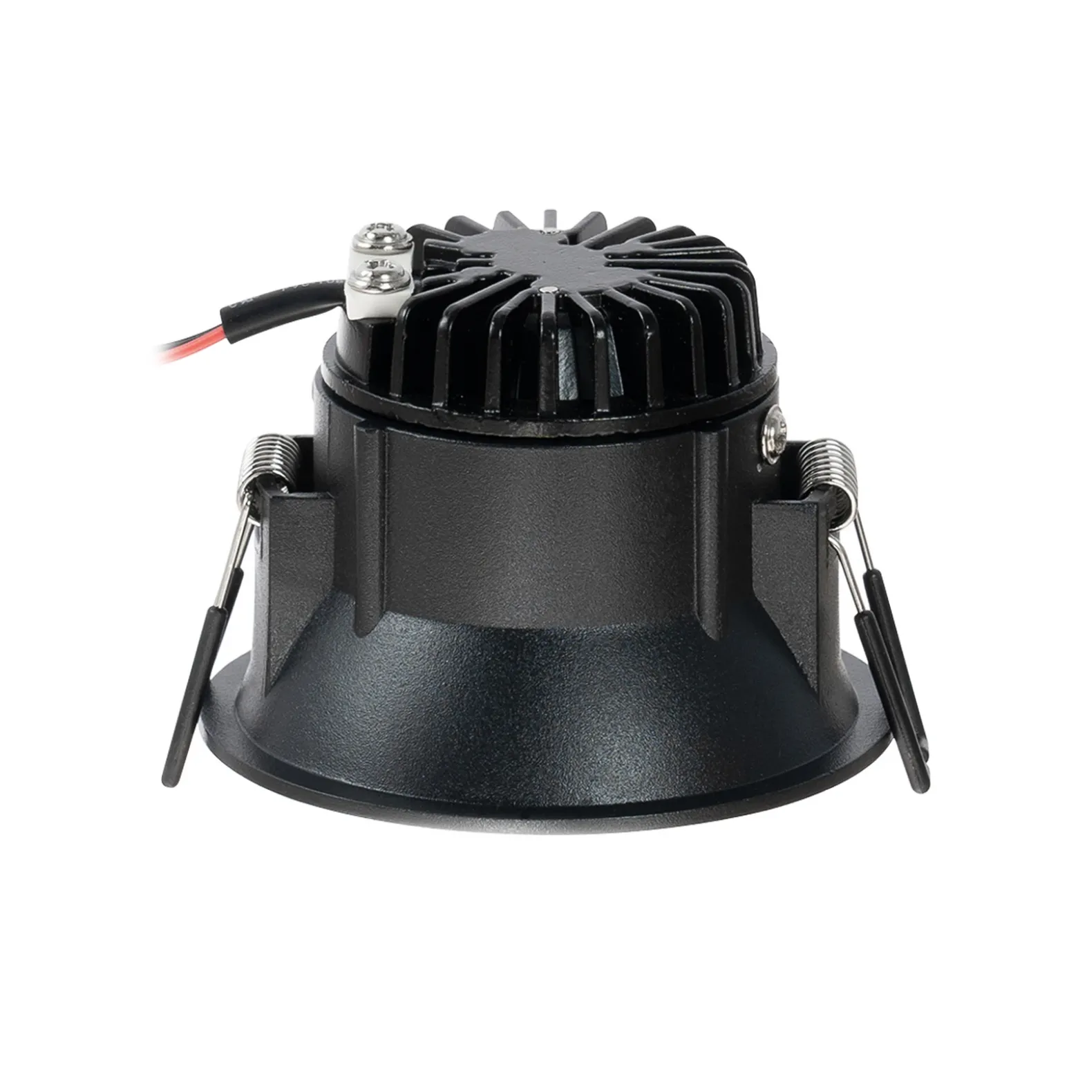 Arcchio LED downlight Niria, negro, 3.000K