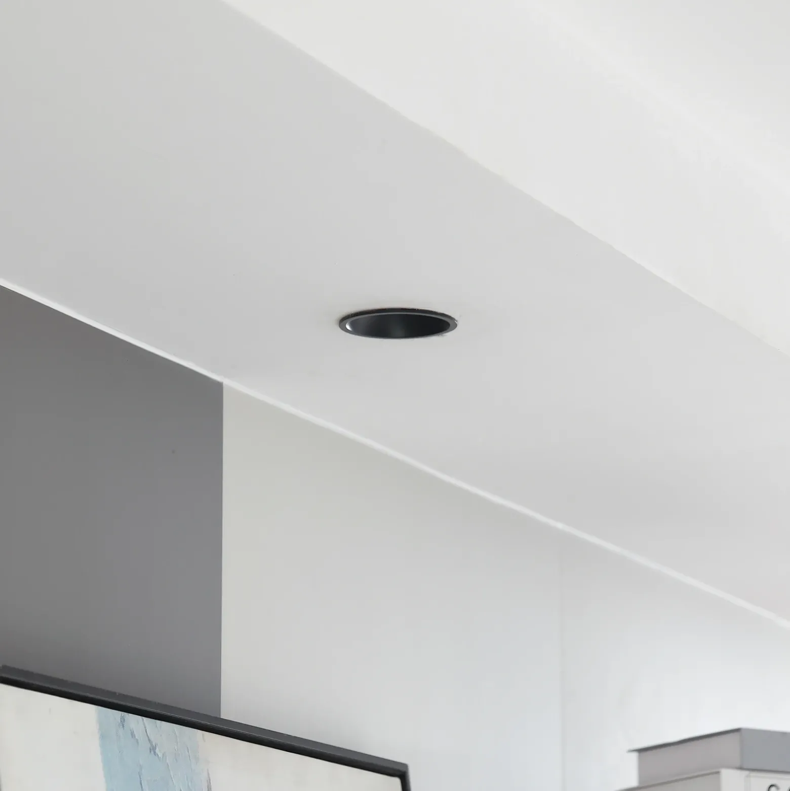 Arcchio LED downlight Niria, negro, 3.000K
