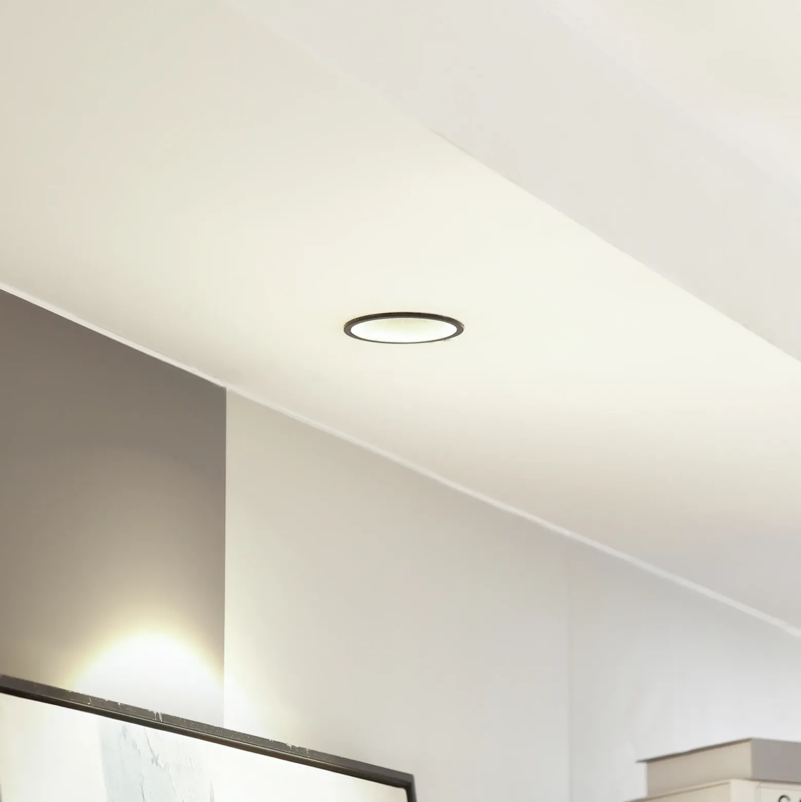 Arcchio LED downlight Niria, negro, 3.000K