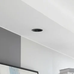 Arcchio LED downlight Niria, negro, 3.000K