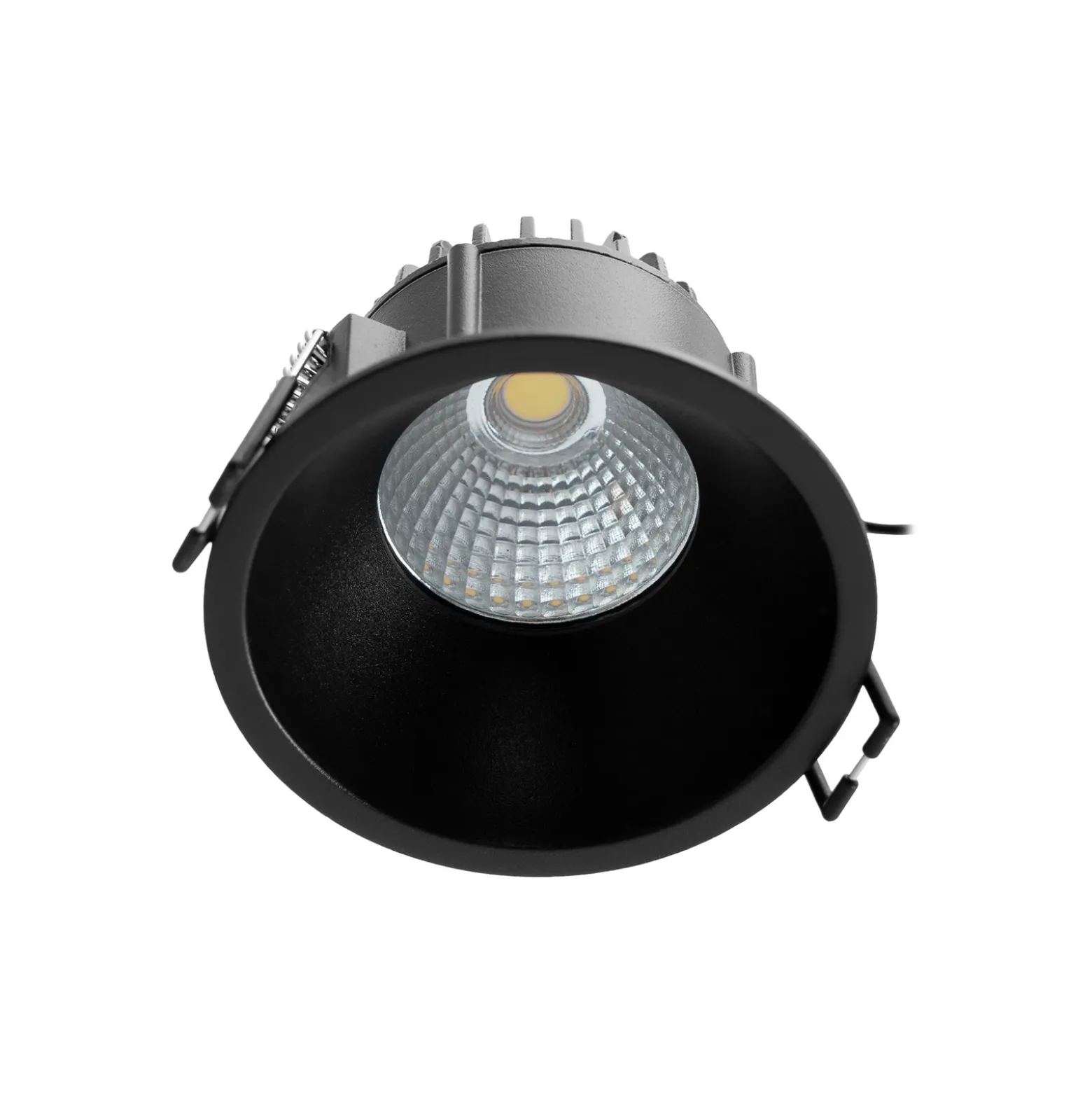 Arcchio LED downlight Niria, negro, 3.000K