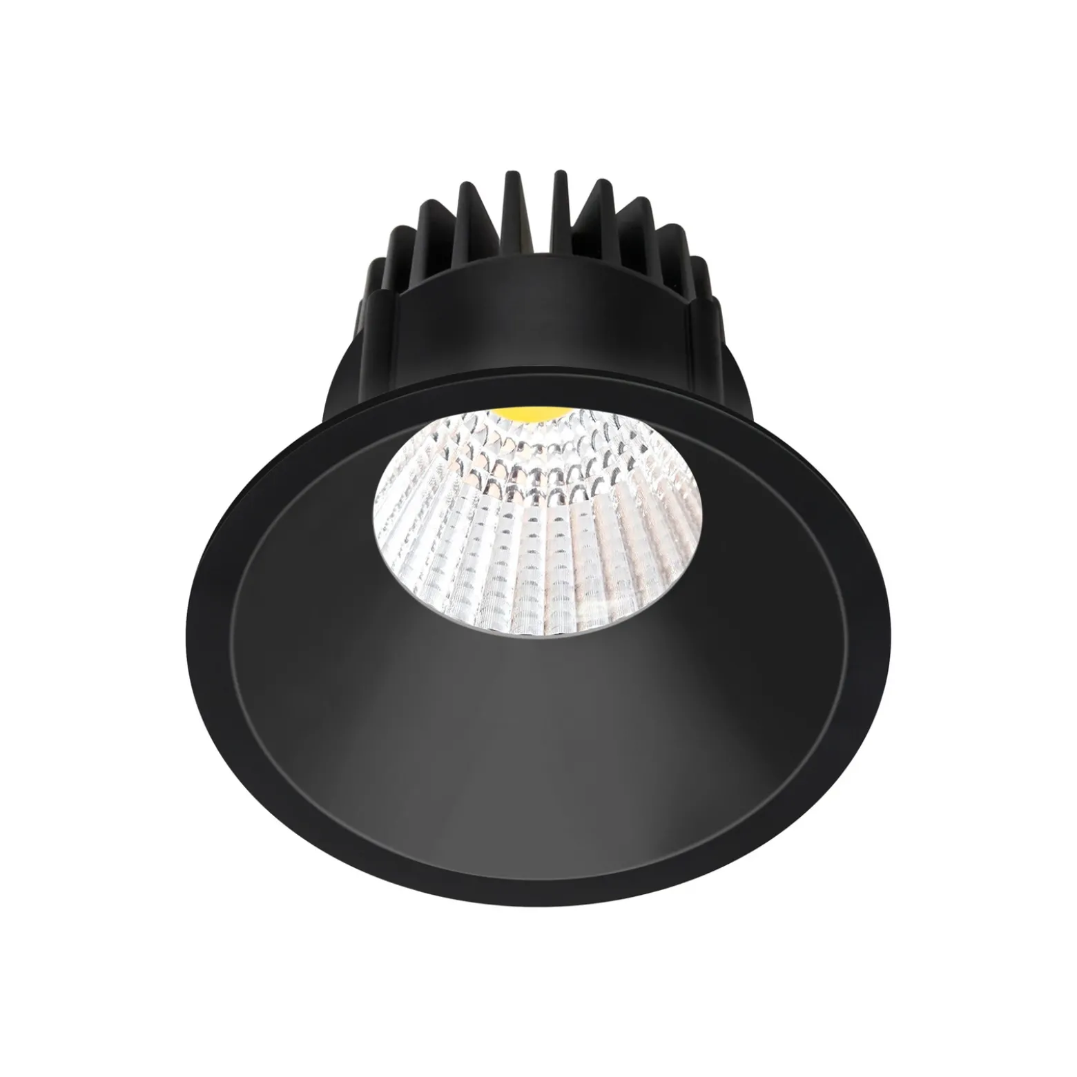 Arcchio LED downlight Niria, negro, 4.000K