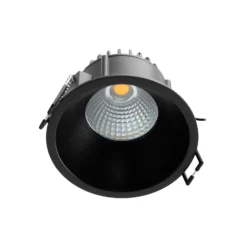 Arcchio LED downlight Niria, negro, 4.000K