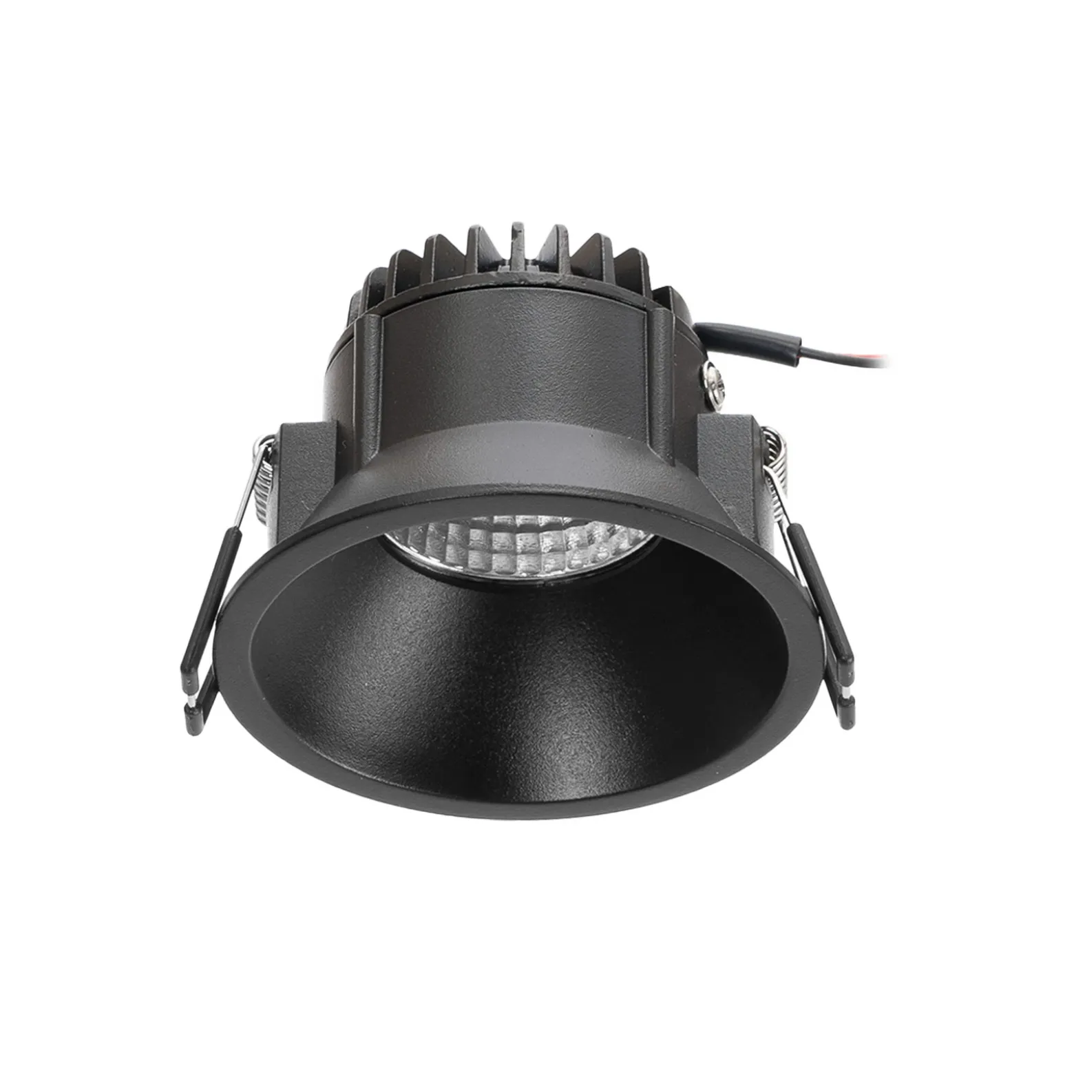 Arcchio LED downlight Niria, negro, 4.000K