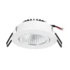 Arcchio LED downlight Zarik, blanco, 3.000K
