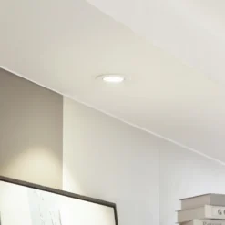Arcchio LED downlight Zarik, blanco, 3.000K