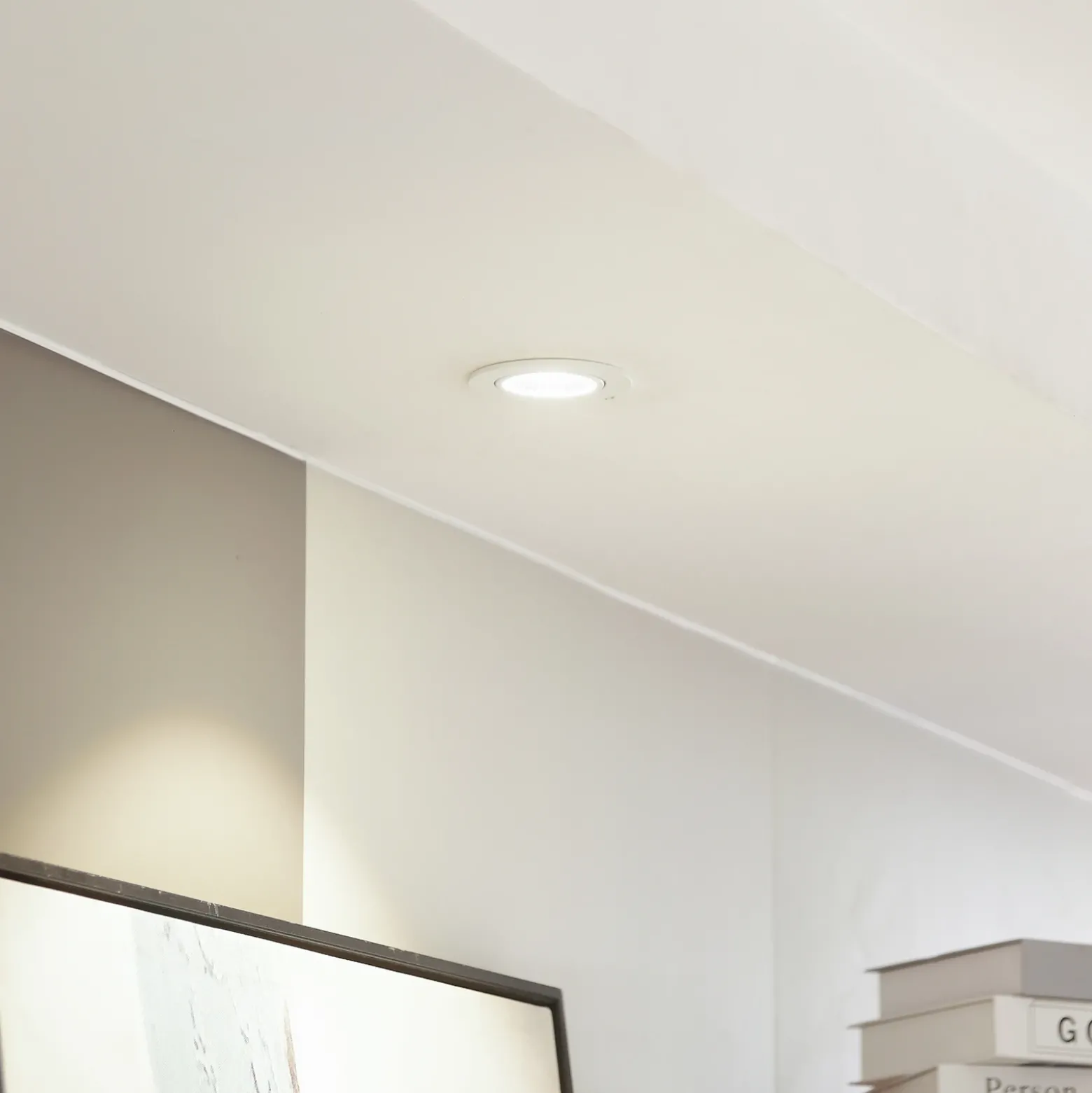 Arcchio LED downlight Zarik, blanco, 3.000K
