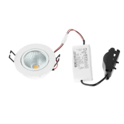Arcchio LED downlight Zarik, blanco, 3.000K