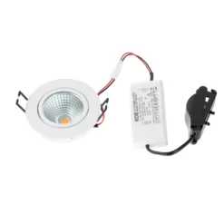 Arcchio LED downlight Zarik, blanco, 2.700K