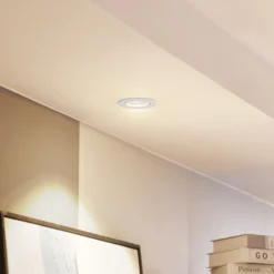 Arcchio LED downlight Zarik, blanco, 2.700K