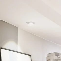 Arcchio LED downlight Zarik, blanco, 4.000K
