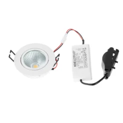 Arcchio LED downlight Zarik, blanco, 4.000K