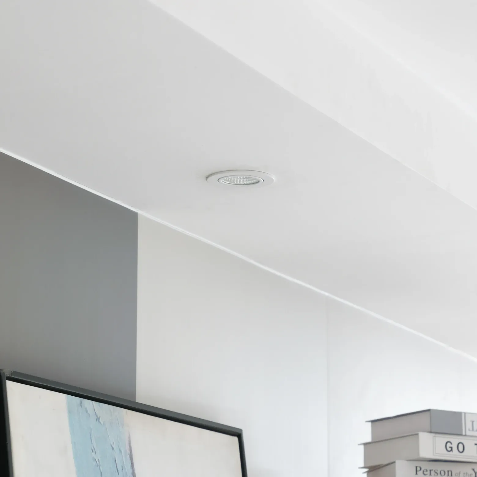 Arcchio LED downlight Zarik, blanco, 4.000K