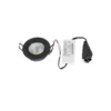 Arcchio LED downlight Zarik, negro, 4.000K