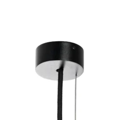 Arcchio Lámpara colgante Brinja, negro, 120 cm, 5 luces, GU10