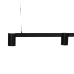 Arcchio Lámpara colgante Brinja, negro, 90 cm, 3 luces, GU10