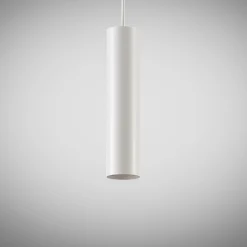 Arcchio lámpara colgante Ejona, altura 27 cm, blanco, aluminio
