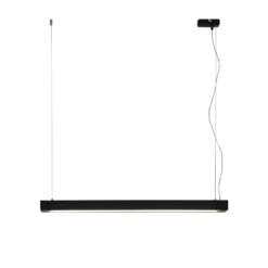 Arcchio lámpara colgante LED Cuna, 92 cm, negro, metal