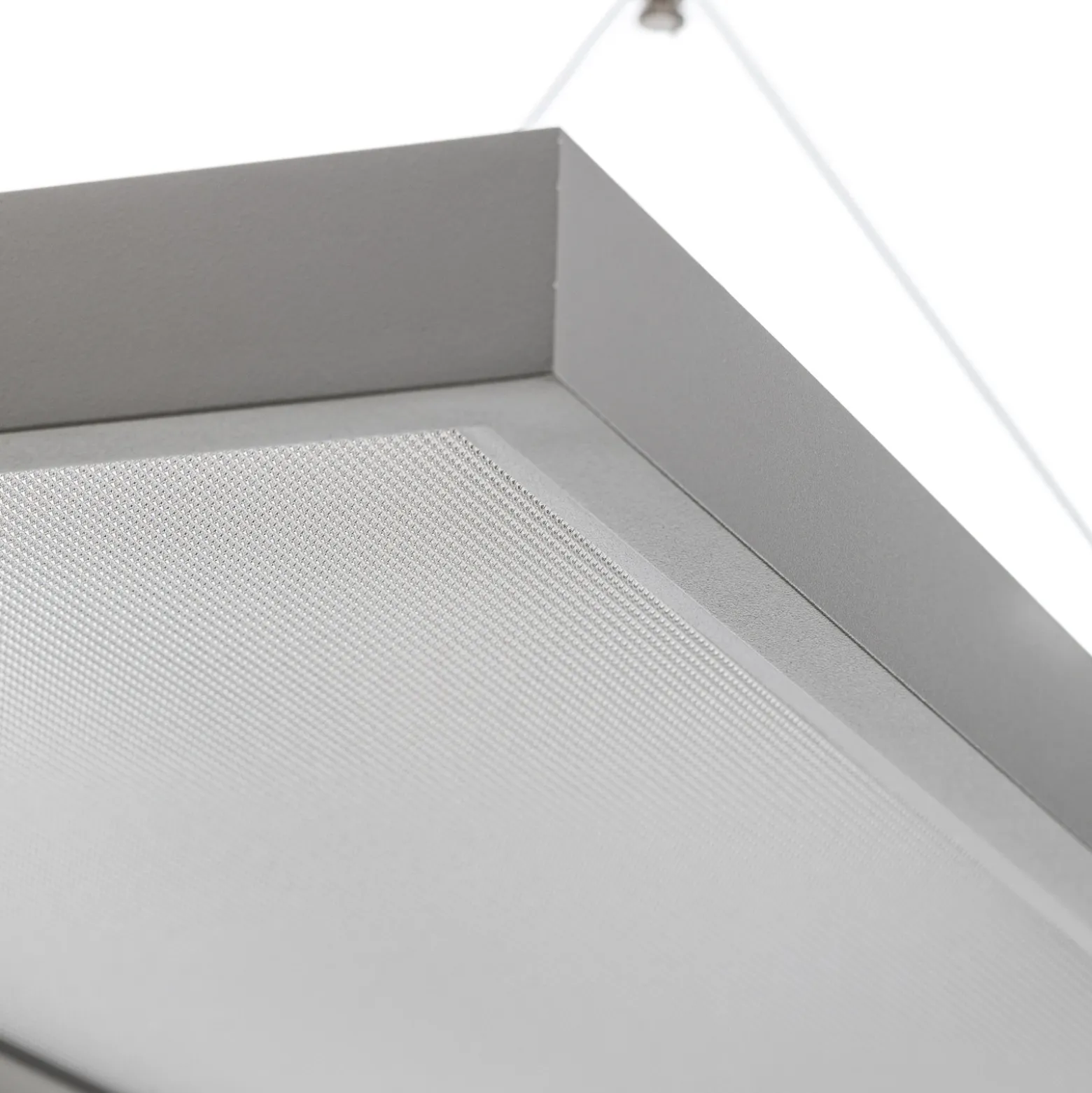 Arcchio lámpara colgante LED Dorean, plata, metal, 120cm