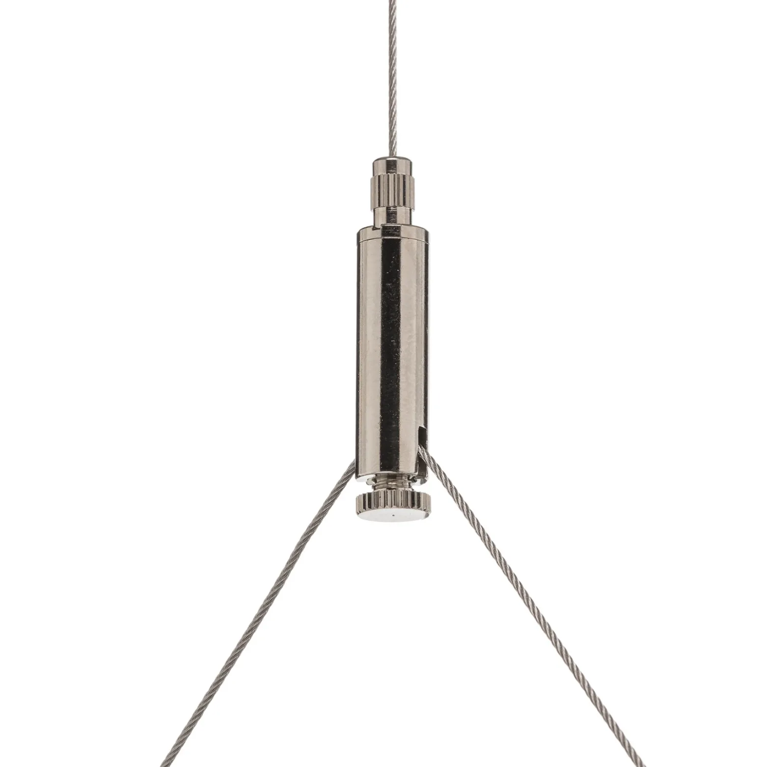 Arcchio lámpara colgante LED Dorean, plata, metal, 120cm